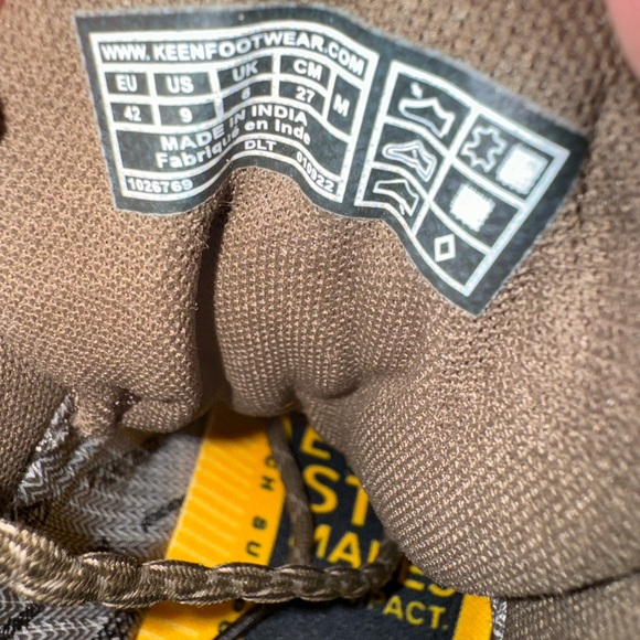 Mens KEEN Hiking Boots ~ 9D~ EUC - Picture 5 of 5